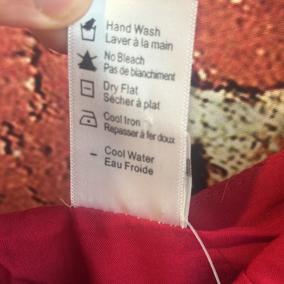 NWT L*Space Seaside Ruffle Romper in Cherry Red Size small - Picture 11 of 16